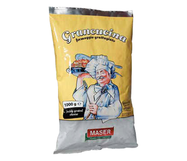 Maser Grated Hard Cheese 1kg