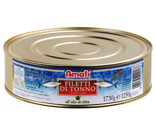 Amati tuna yellowfin in olive oil 1