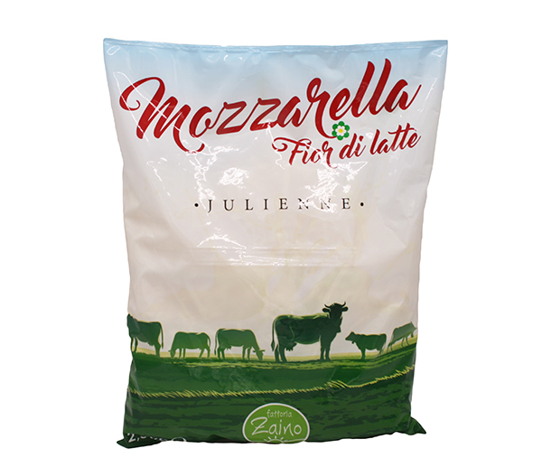 Zaino Shredded Mozzarella 2.5kg