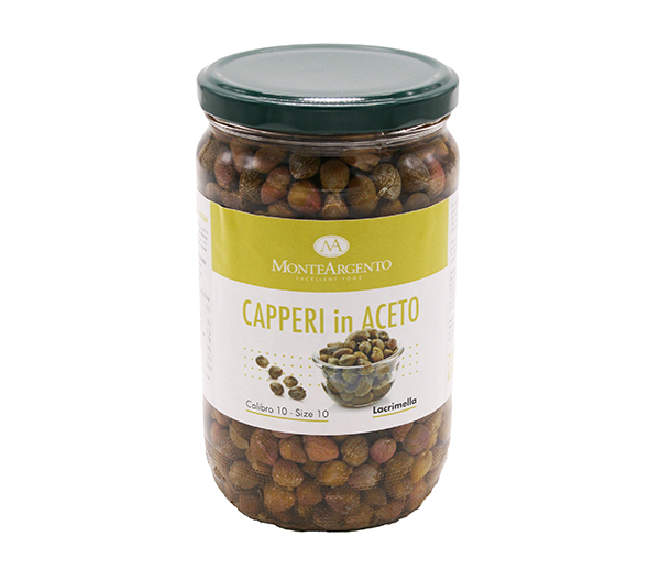 Capers In Vinegar Size 10 720g