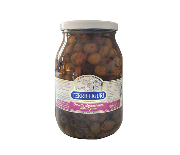 Pitted Olives of Liguria In Oil 900g