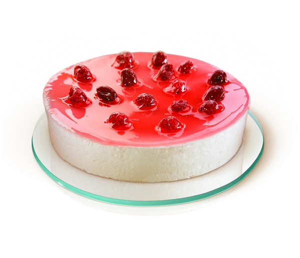 Cheesecake With Strawberries 1.5kg 14pcs Frozen