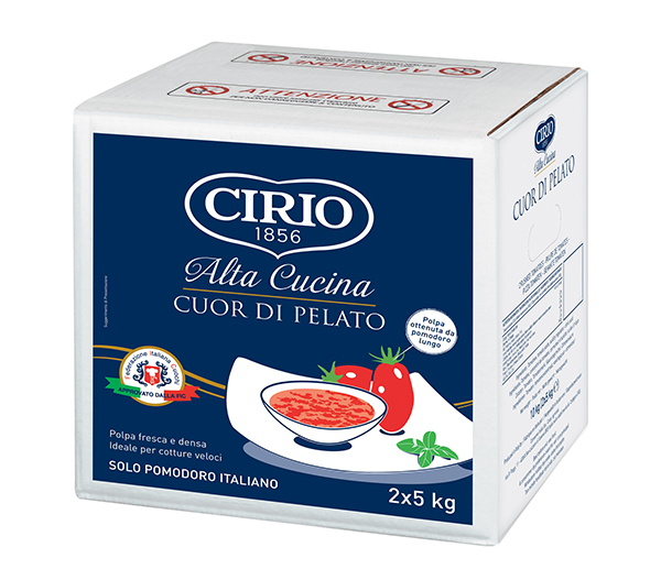 Alta Cucina Cirio Peeled Tomato Pulp 5kg b/box