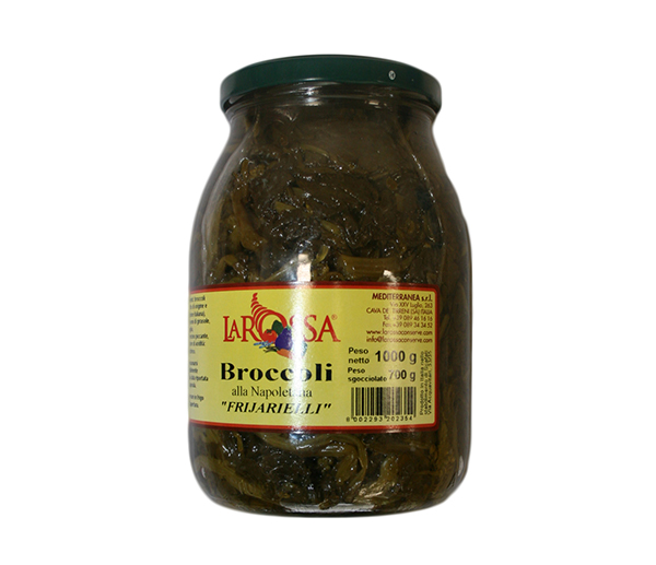 Friarielli Broccoli in Sunflower oil 1kg