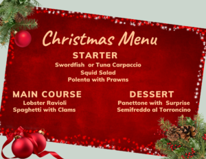 Christmas Evening Menu