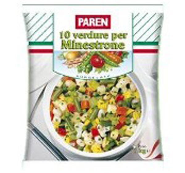 Paren vegetable soup Minestrone 2.5Kg frozen