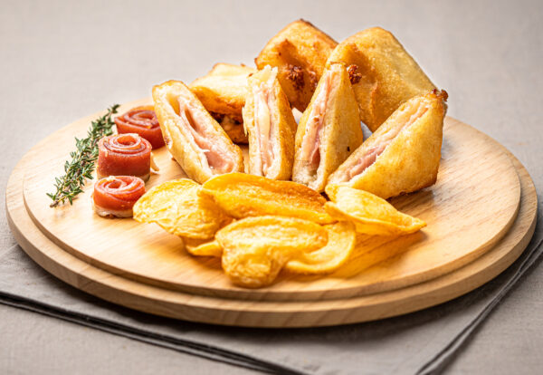 Zaino Gourmet mozzarella with ham 55g 15pcs frozen